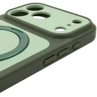 Чехол Ummi Full Camera with Magnetic Fit HQ Ring для Apple iPhone 18 Pro / 17 Pro (6.3") Green