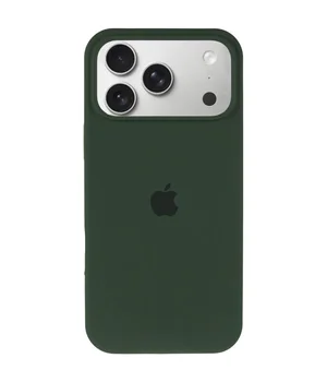 Чохол Silicone Case Full Protective (AA) для Apple iPhone 17 Pro (6.3") Зелений / Cyprus Green