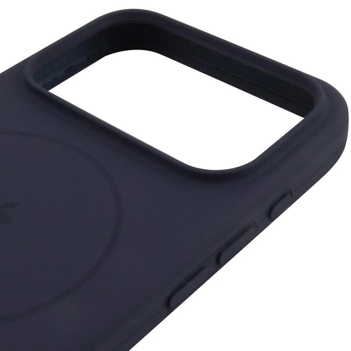 Чохол Silicone Case Full Protective (AA) V2 with MagSafe для Apple iPhone 17 Pro (6.3") Темно-синій / Midnight blue