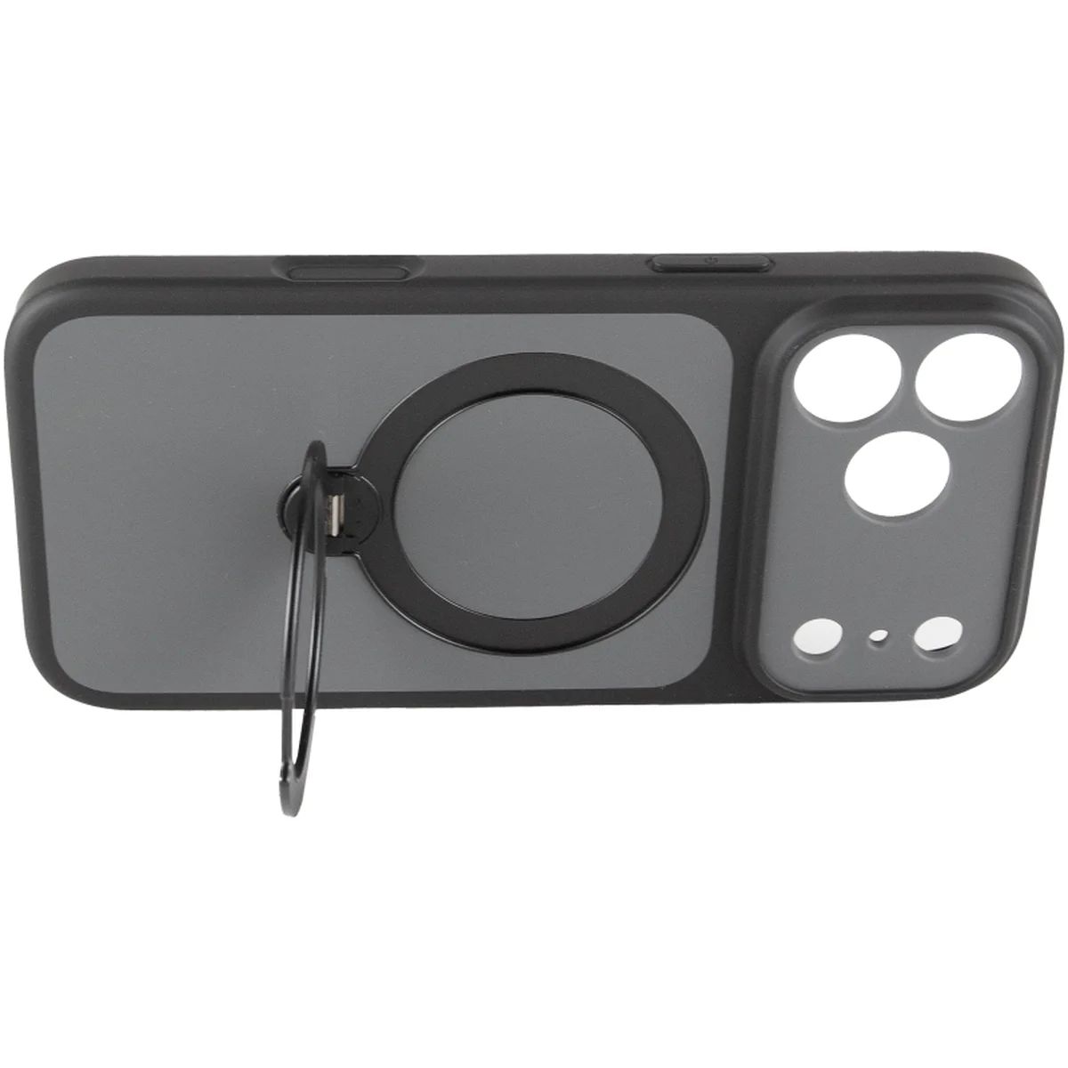 Чехол Ummi Full Camera with Magnetic Fit HQ Ring для Apple iPhone 18 Pro / 17 Pro (6.3") Black