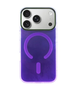Чохол TPU Shiny Mountain (MagFit) для Apple iPhone 17 Pro (6.3") Purple