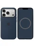 Чехол Silicone case (AAA) with Magsafe and Animation для Apple iPhone 17 Pro (6.3") Midnight