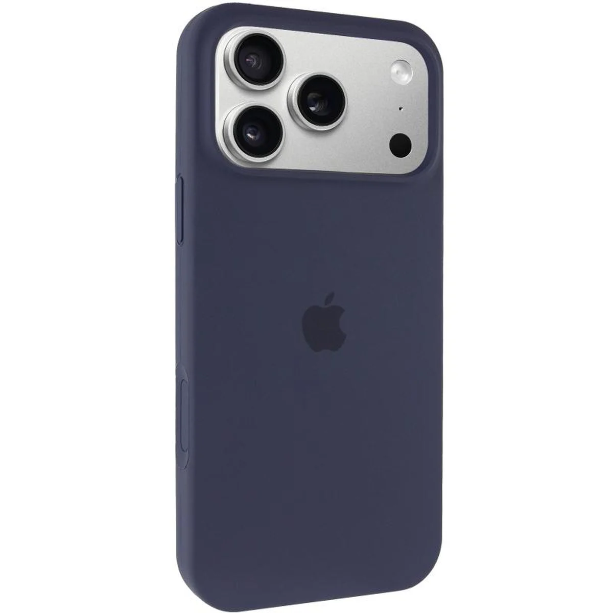 Чехол Silicone Case Full Protective (AA) для Apple iPhone 17 Pro (6.3") Темно-синий / Midnight blue