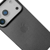 Тканевый чехол TechWoven (AAA) with MagSafe and Animation для Apple iPhone 17 Pro (6.3") Black