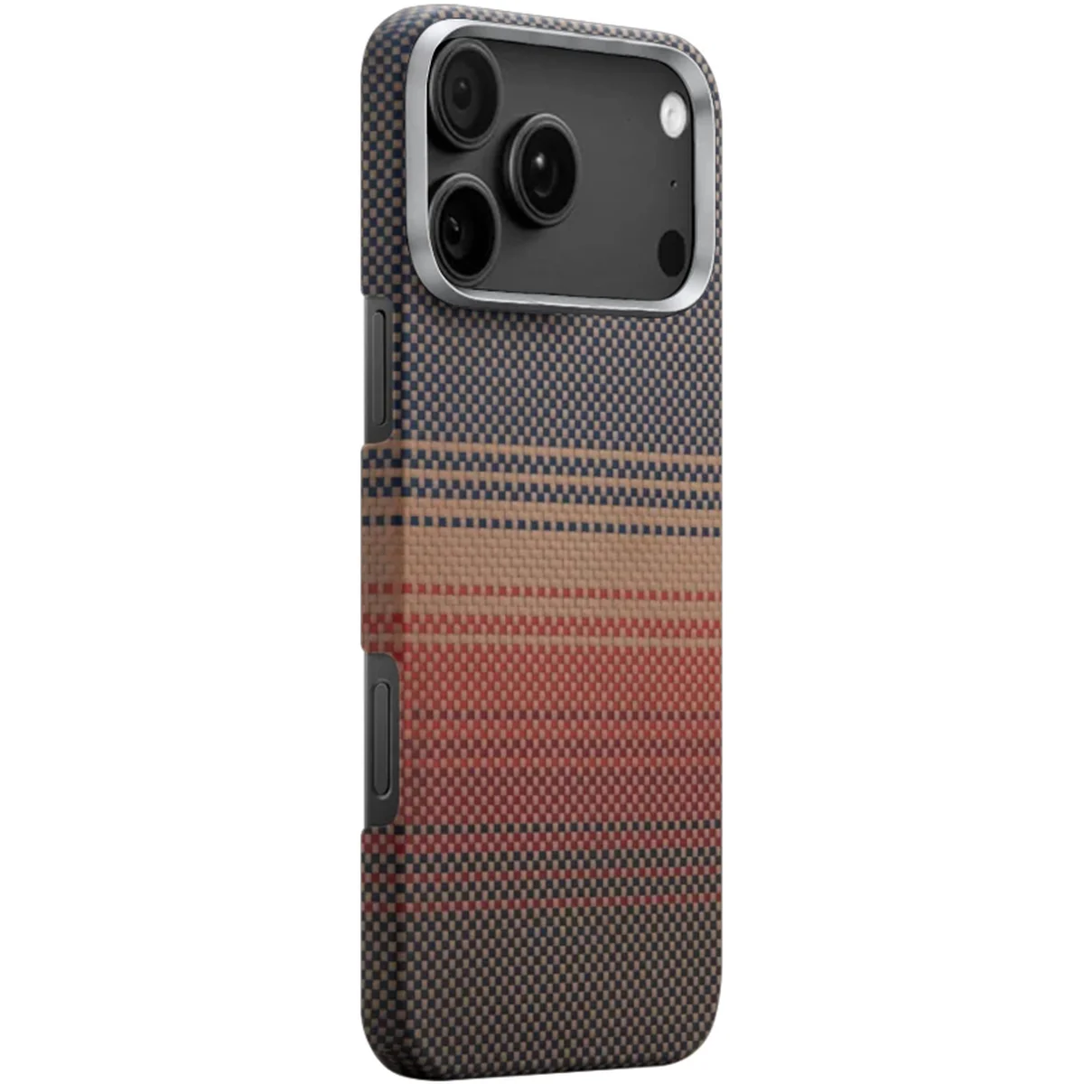 Чехол PC Carbon Protection Slim with MagSafe для Apple iPhone 17 Pro (6.3") Red