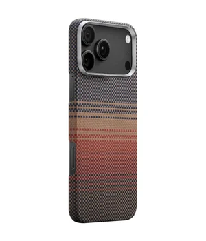 Чохол PC Carbon Protection Slim with MagSafe для Apple iPhone 17 Pro (6.3") Red
