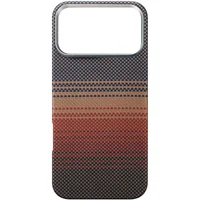 Чехол PC Carbon Protection Slim with MagSafe для Apple iPhone 17 Pro (6.3") Red