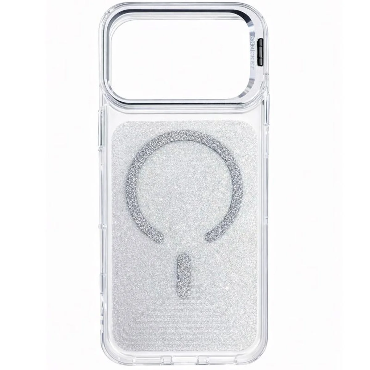 Чехол TPU+PC Jewel Sparkle with MagSafe для Apple iPhone 17 Pro (6.3") Diamond White