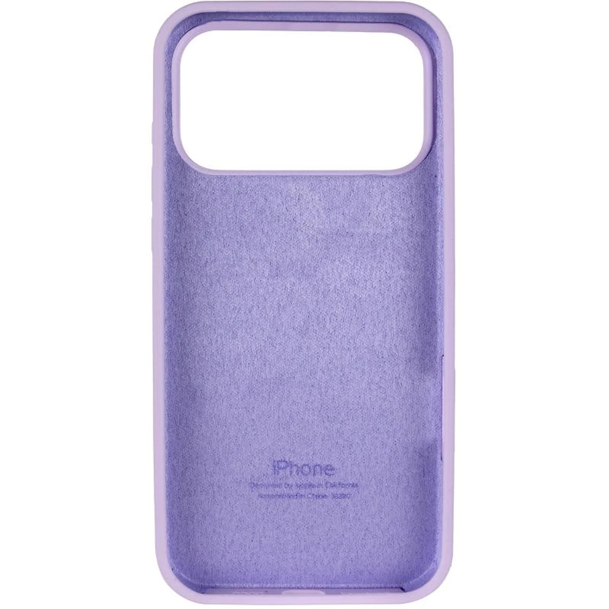 Чехол Silicone Case Full Protective (AA) для Apple iPhone 17 Pro (6.3") Сиреневый / Lilac