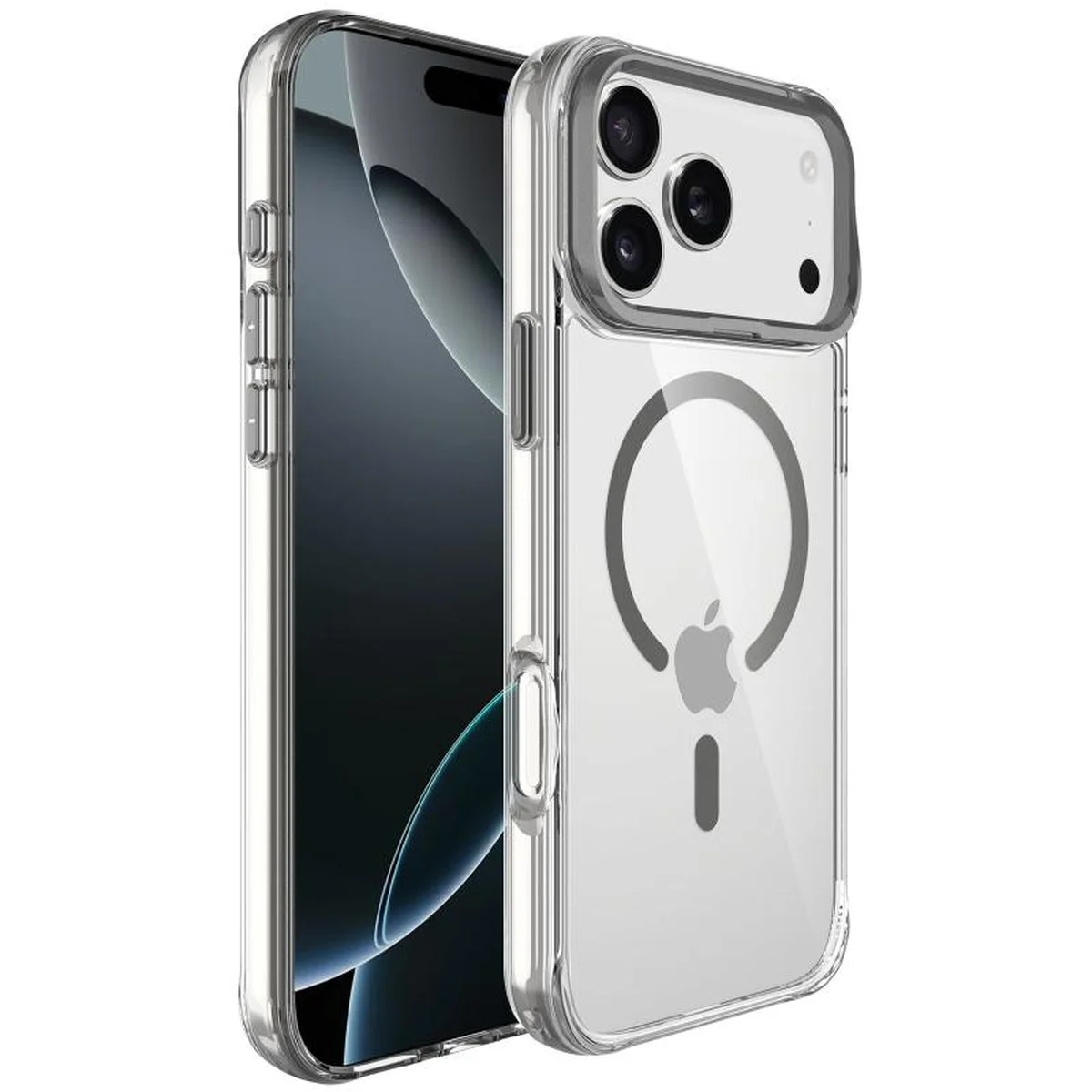 Чехол TPU Space Case Apex with MagSafe для Apple iPhone 17 Pro (6.3") Grey