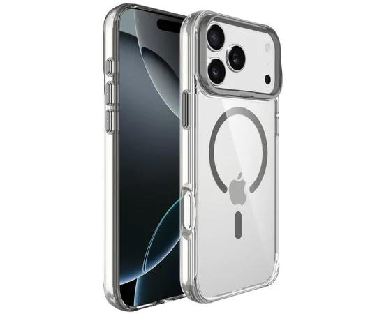 Чехол TPU Space Case Apex with MagSafe для Apple iPhone 17 Pro (6.3") Grey