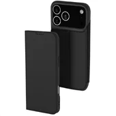 Чехол-книжка Dux Ducis с карманом для визиток для Apple iPhone 17 Pro (6.3") Черный