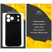 Чехол TPU Epik Black Full Camera для Apple iPhone 17 Pro (6.3") Черный