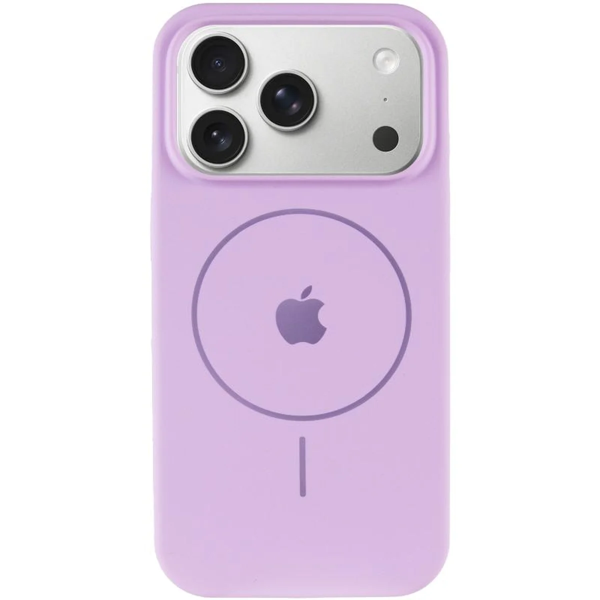 Чохол Silicone Case Full Protective (AA) V2 with MagSafe для Apple iPhone 17 Pro (6.3") Бузковий / Lilac