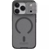 Карбоновая накладка Nillkin CamShield Pro Magnetic для Apple iPhone 17 Pro (6.3") Transparent black