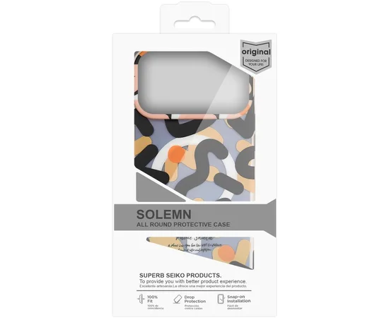 TPU чохол Pastel Chaos with MagSafe для Apple iPhone 17 Pro (6.3") Black