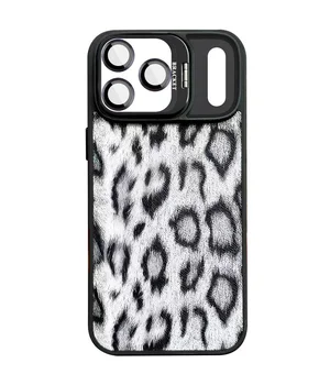 Чохол TPU+PC Wild Leopard with MagSafe and Lens для Apple iPhone 17 Pro (6.3") Black
