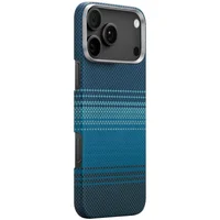 Чехол PC Carbon Protection Slim with MagSafe для Apple iPhone 17 Pro (6.3") Blue