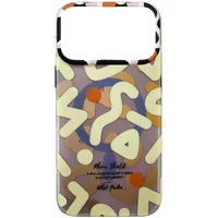 TPU чехол Pastel Chaos with MagSafe для Apple iPhone 17 Pro (6.3") Biege