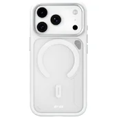TPU+PC чохол Blueo Frosted Heat Dissipation Stand with MagSafe для Apple iPhone 17 Pro (6.3") Білий