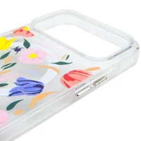 TPU+PC чехол Clear Garden with MagSafe для Apple iPhone 17 Pro (6.3") Tropical Art