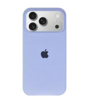 Чохол Silicone Case Full Protective (AA) для Apple iPhone 17 Pro (6.3") Синій / Lilac Blue