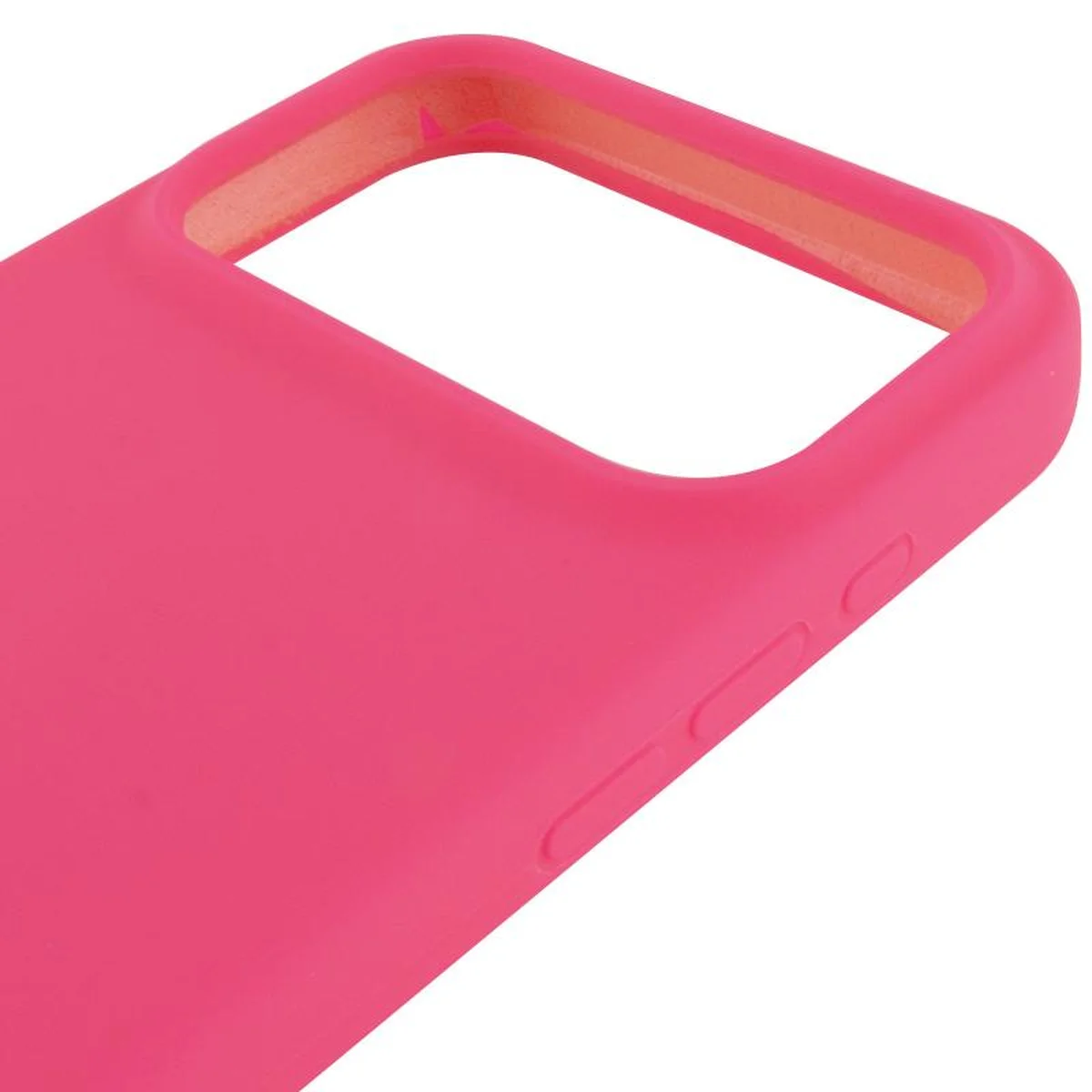 Чехол Silicone Case Full Protective (AA) для Apple iPhone 17 Pro (6.3") Розовый / Barbie pink