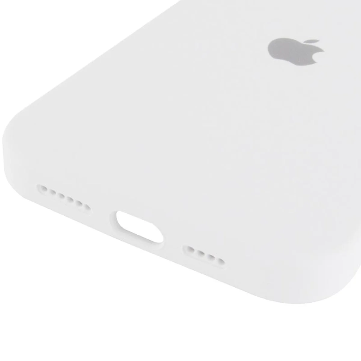 Чехол Silicone Case Full Protective (AA) для Apple iPhone 17 Pro (6.3") Белый / White
