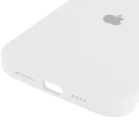 Чехол Silicone Case Full Protective (AA) для Apple iPhone 17 Pro (6.3") Белый / White