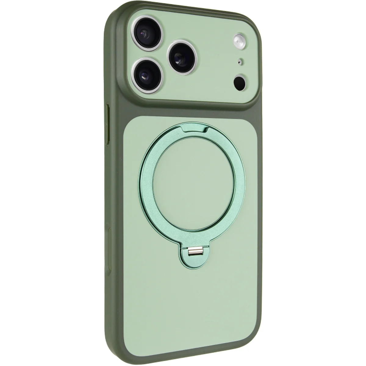 Чехол Ummi Full Camera with Magnetic Fit HQ Ring для Apple iPhone 18 Pro / 17 Pro (6.3") Green