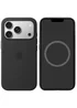 Чохол Silicone case (AAA) with Magsafe and Animation для Apple iPhone 17 Pro (6.3") Black