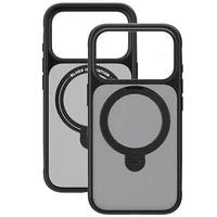 TPU+PC чехол Blueo Skin Friendly 360 Rotatable Stand with MagSafe для Apple iPhone 17 Pro (6.3") Black