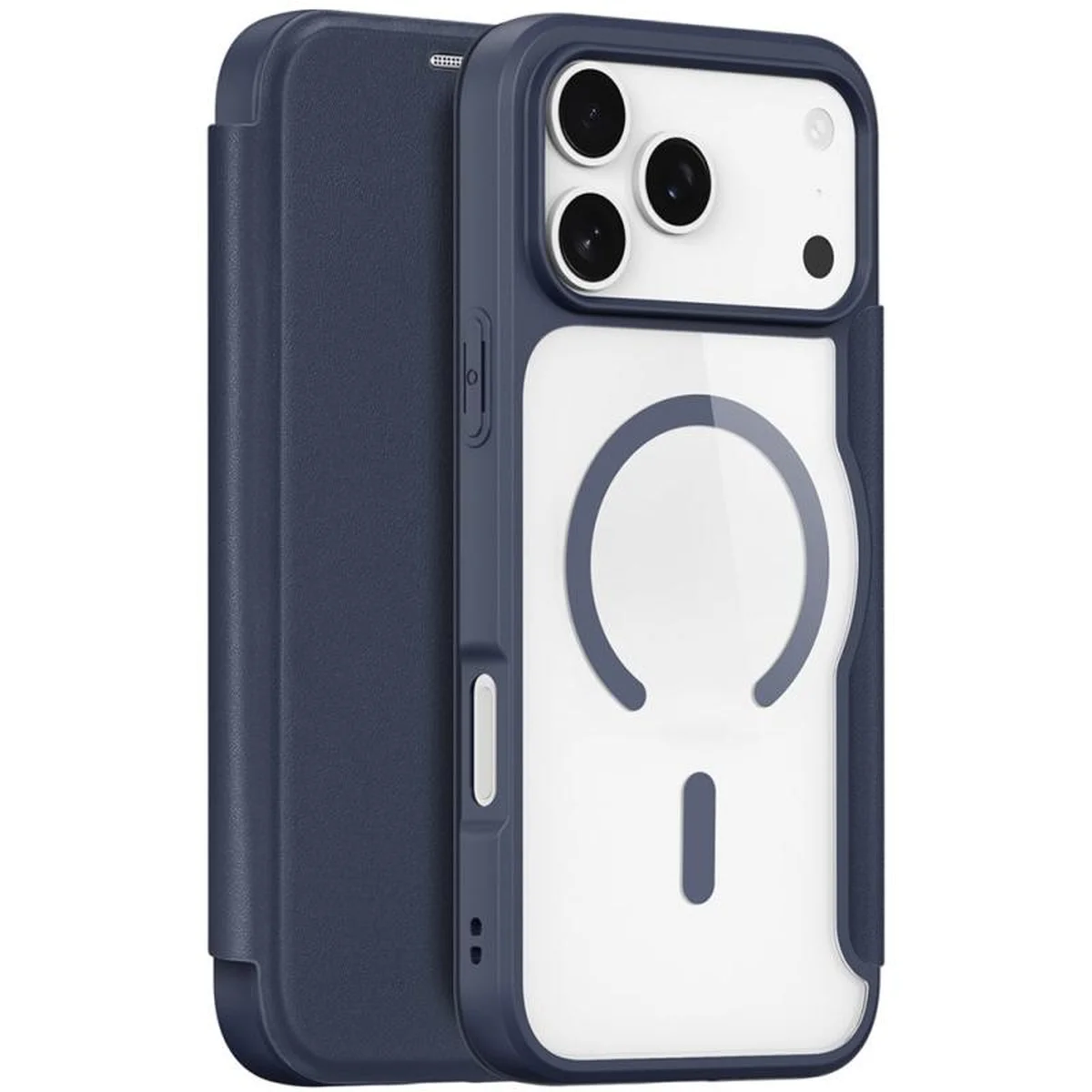 Чехол-книжка Dux Ducis Skin X Pro with MagSafe для Apple iPhone 17 Pro (6.3") Blue