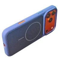 Чехол TPU TechWoven Hybrid with MagSafe для Apple iPhone 17 Pro (6.3") Blue