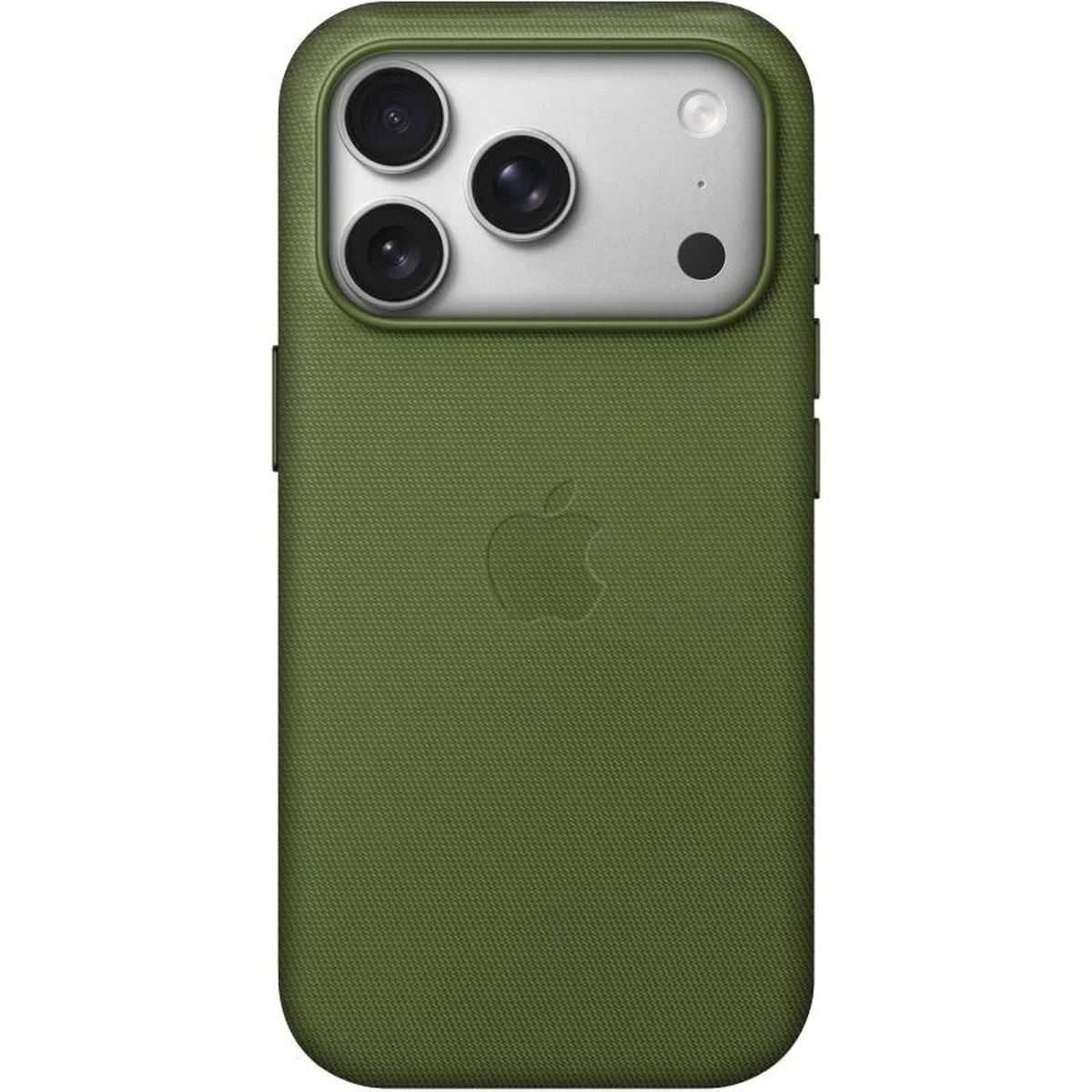 Тканевый чехол TechWoven (AAA) with MagSafe and Animation для Apple iPhone 17 Pro (6.3") Green