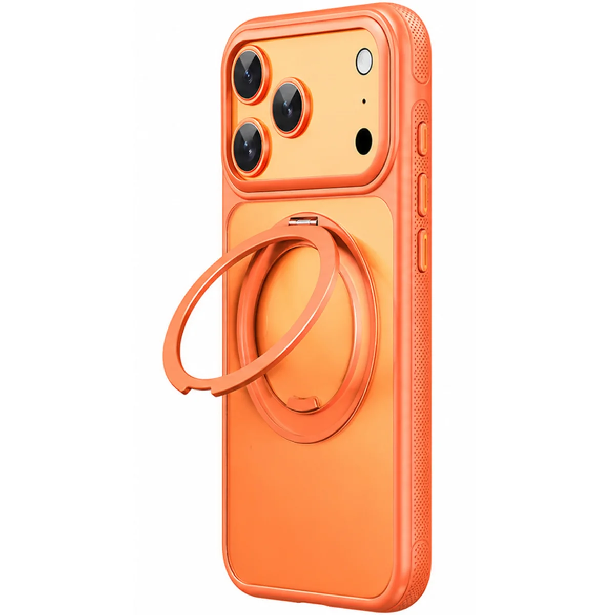 Чехол Ummi Stylish with MagSafe Ring для Apple iPhone 17 Pro / 18 Pro (6.3") Orange