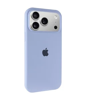 Чохол Silicone Case Full Protective (AA) для Apple iPhone 17 Pro (6.3") Синій / Lilac Blue