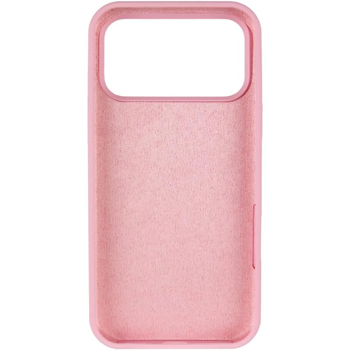 Чехол Silicone Case Full Protective (AA) для Apple iPhone 17 Pro (6.3") Розовый / Light pink