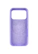 Чехол Silicone Case Full Protective (AA) V2 with MagSafe для Apple iPhone 17 Pro (6.3") Сиреневый / Dasheen