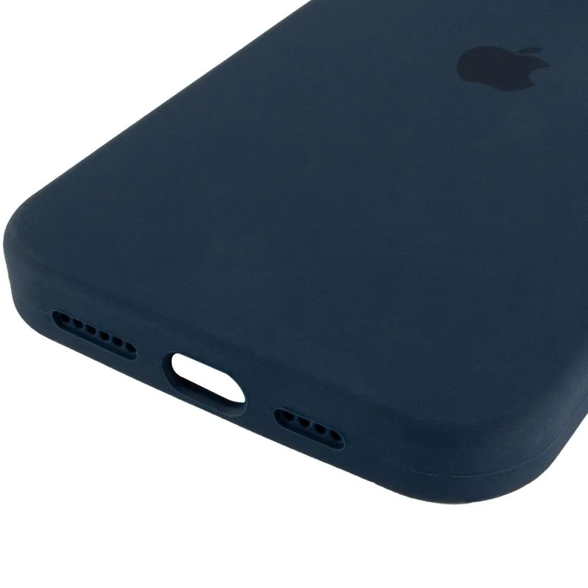 Чехол Silicone Case Full Protective (AA) для Apple iPhone 17 Pro (6.3") Синий / Deep navy