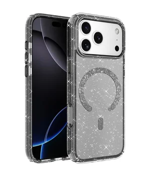 Чохол TPU Eclipse Sparkle (MagFit) для Apple iPhone 17 Pro (6.3") Black