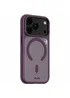 TPU+PC чехол Blueo Frosted Heat Dissip. with MagSafe для Apple iPhone 17 Pro / 18 Pro (6.3") Бордовый / Deep Cherry