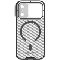 Карбоновая накладка Nillkin CamShield Pro Magnetic для Apple iPhone 17 Pro (6.3") Transparent black