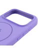 Чехол Silicone Case Full Protective (AA) V2 with MagSafe для Apple iPhone 17 Pro (6.3") Сиреневый / Dasheen