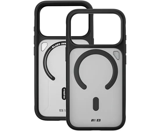 TPU+PC чохол Blueo Frosted Heat Dissipation Stand with MagSafe для Apple iPhone 17 Pro (6.3") Чорний