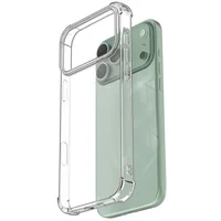 TPU чехол GETMAN Ease logo усиленные углы для Apple iPhone 17 Pro (6.3") Бесцветный (прозрачный)