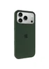 Чехол Silicone Case Full Protective (AA) для Apple iPhone 17 Pro (6.3") Зеленый / Cyprus Green