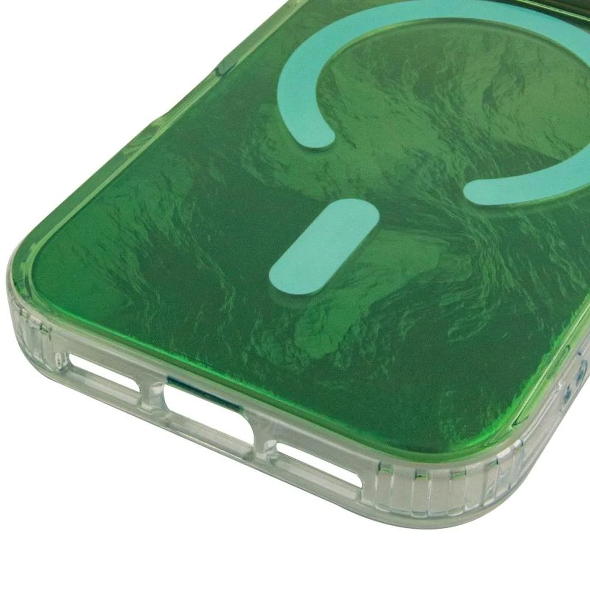 Чехол TPU Shiny Mountain (MagFit) для Apple iPhone 17 Pro (6.3") Green