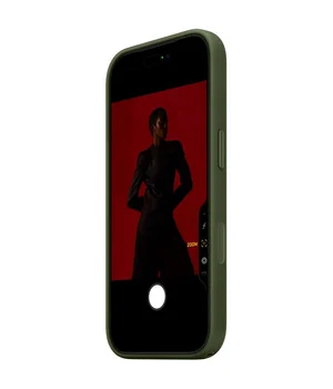 Чехол тканевый TechWoven (AAA) NEW with MagSafe and Animation для Apple iPhone 17 Pro (6.3") Green