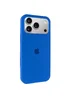 Чехол Silicone Case Full Protective (AA) для Apple iPhone 17 Pro (6.3") Синий / Capri Blue